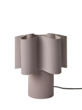 MADE Sydney Pleated Table Lamp, Lilac
