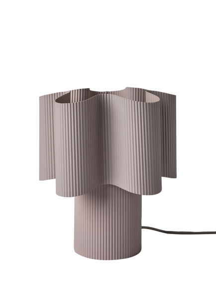 MADE Sydney Pleated Table Lamp, Lilac, Lilac