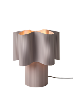 MADE Sydney Pleated Table Lamp, Lilac - view 2, Lilac