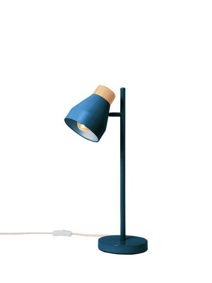 MADE Albert Table Lamp, Navy, Blue