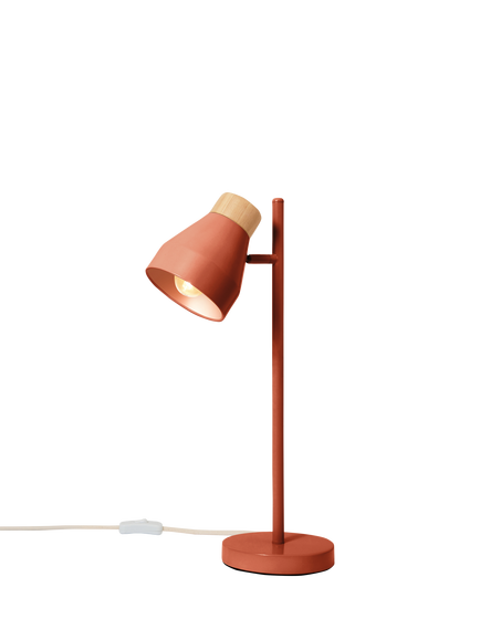 MADE Albert Table Lamp, Red, Red