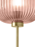 MADE Briz Textured Glass Table Lamp, Pink