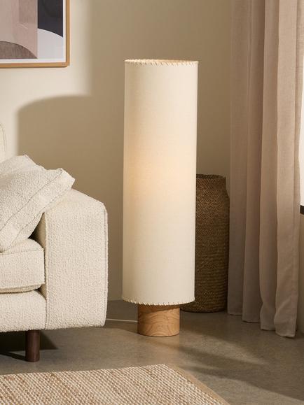 MADE Neutra Floor Lamp, White - view 2, Multi