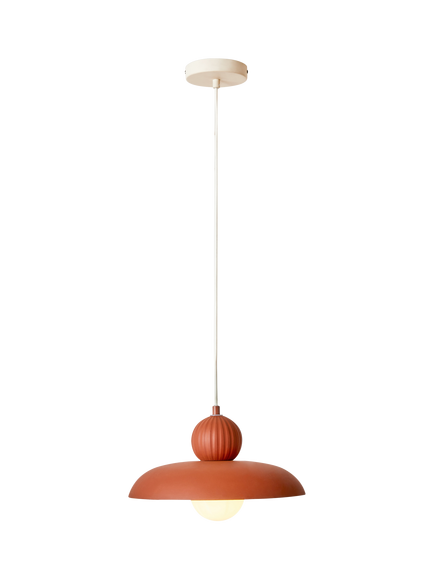 MADE Eliya Pendent Ceiling Light, Red, Red