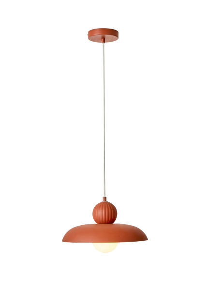 MADE Eliya Pendent Ceiling Light, Red - view 2, Red