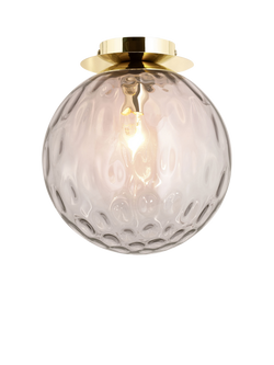 MADE Ilaria Bathroom Flush Ceiling Light, Rose