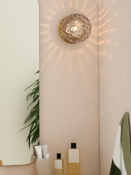 MADE Ilaria Bathroom Flush Wall Light - view 2, Multi
