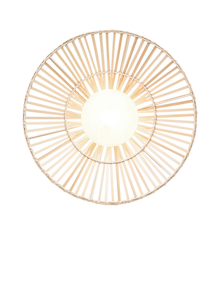 MADE Piper Weaver Flush Wall Light, Multi