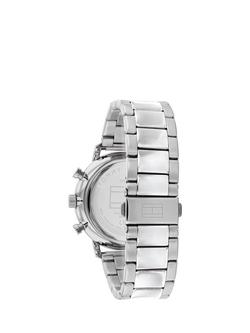 Tommy Hilfiger 1710569 Men's Open Heart Bracelet Strap Watch, Blue - view 2, Blue