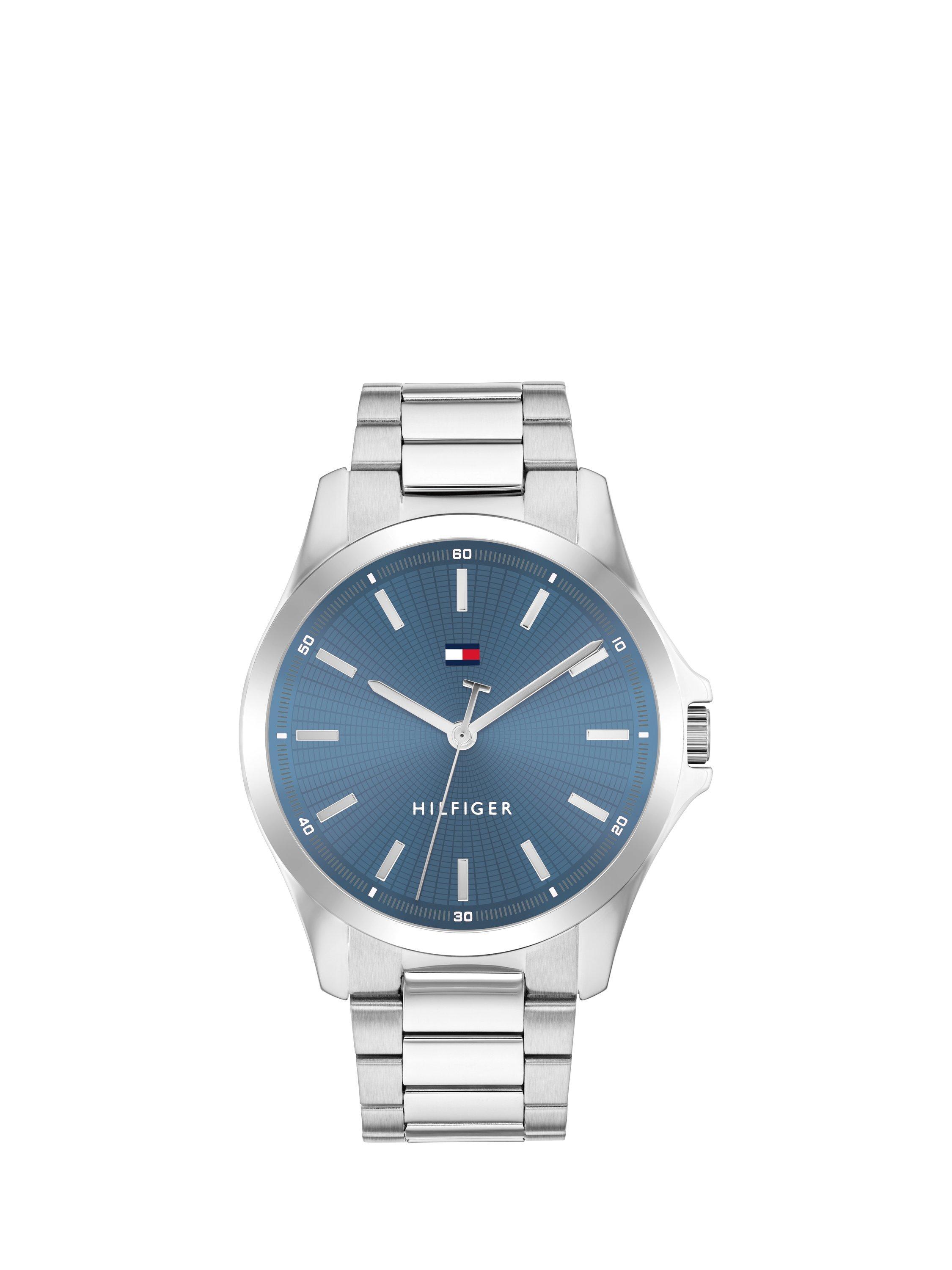Product image 1 of 5, which shows Tommy Hilfiger 1710670 Men's Bracelet Strap Watch, Blue
