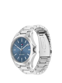 Tommy Hilfiger 1710670 Men's Bracelet Strap Watch, Blue - view 2, Blue