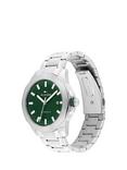 Tommy Hilfiger 1710694 Men's Automatic Sea Gull Date Bracelet Strap Watch, Green