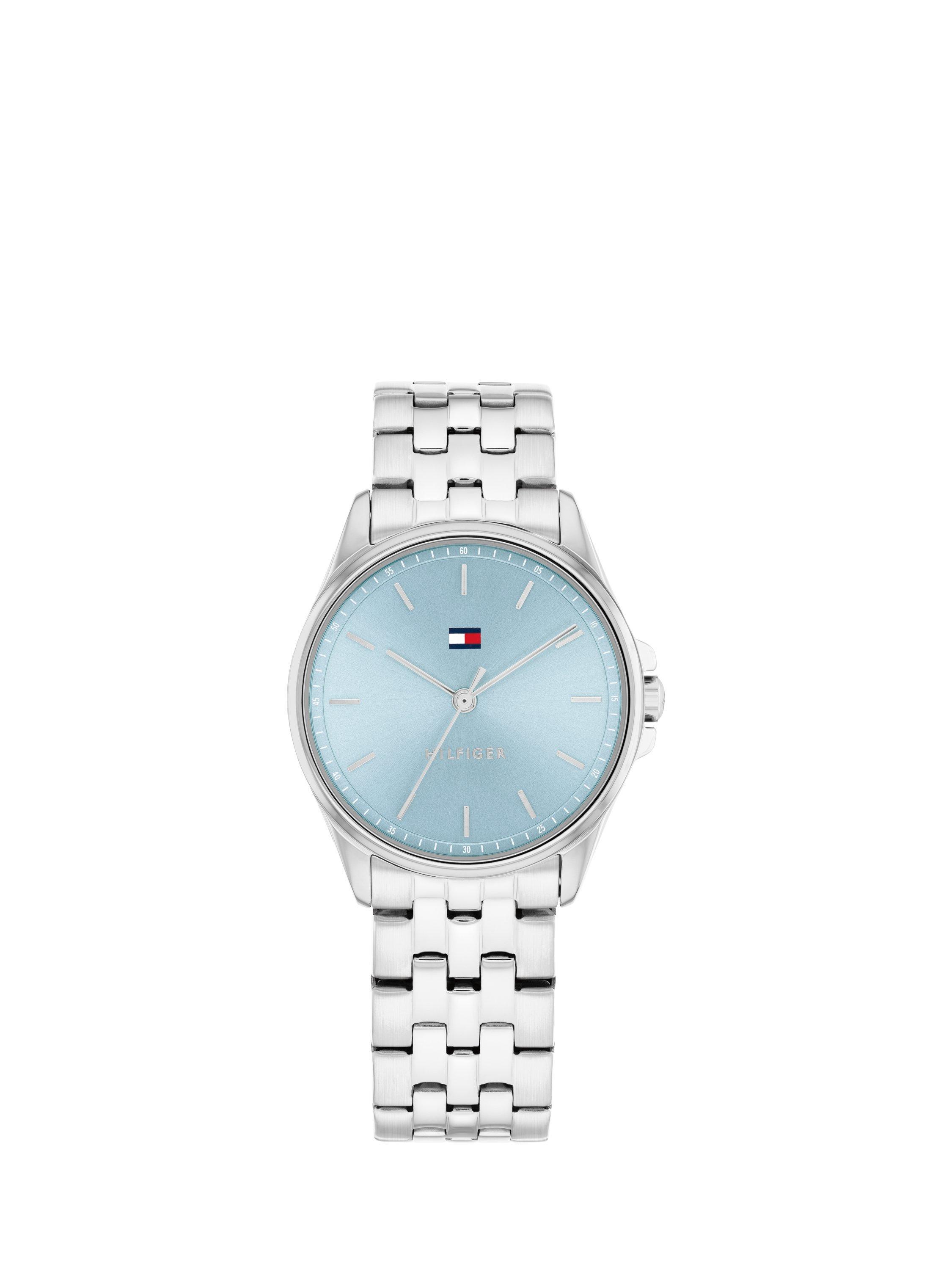 Product image 1 of 5, which shows Tommy Hilfiger 1782771 Women's Jade Bracelet Strap Watch, Blue