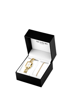 Sif Jakobs SJ-W1022SET-YG Gisella Watch and Bracelet Set, Gold, Gold