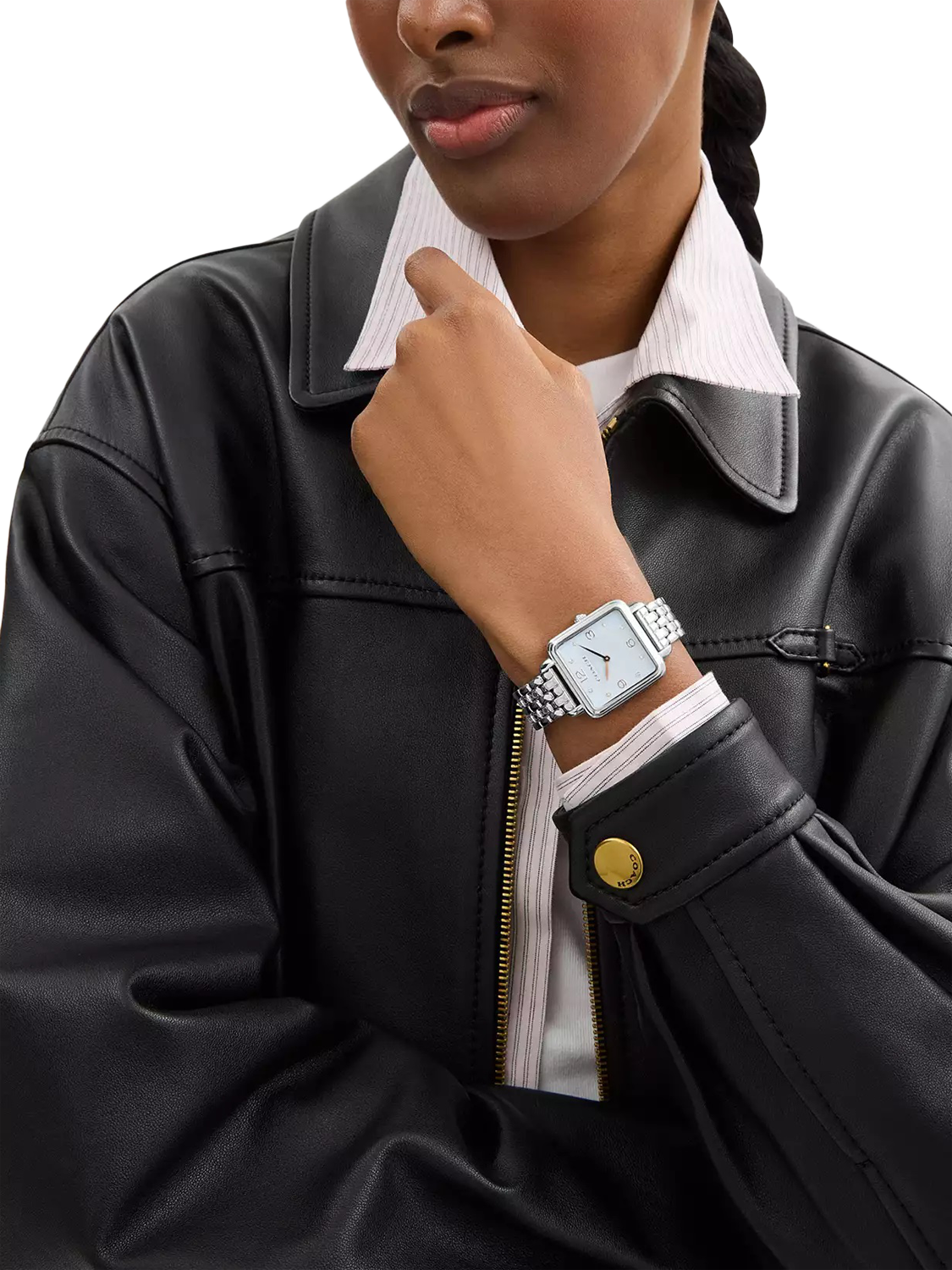 Product image 4 of 5, which shows Coach 14504494 Women's Cass Watch