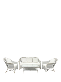 Daro Cebu 5-Seater Garden Lounge Set, Antique White Wash, Antique White Wash