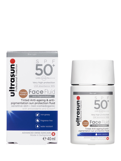 Ultrasun Face Fluid Tinted Anti-Pigmentation SPF 50+, 40ml, 