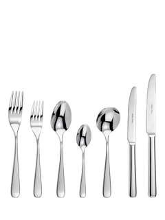 Arthur Price Pisa Stainless Steel Cutlery Set, 42 Piece/6 Place Settings