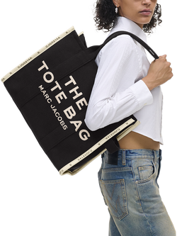 Marc Jacobs Jacquard The Large Tote Bag - view 2, Black