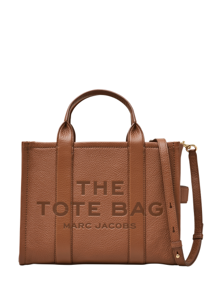 Marc Jacobs Leather The Medium Tote Bag, Argan Oil