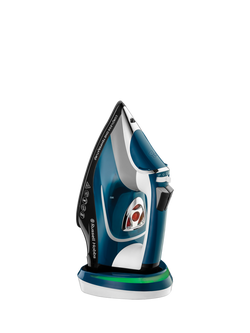 Russell Hobbs Cordless One Temperature Iron, Blue, Blue