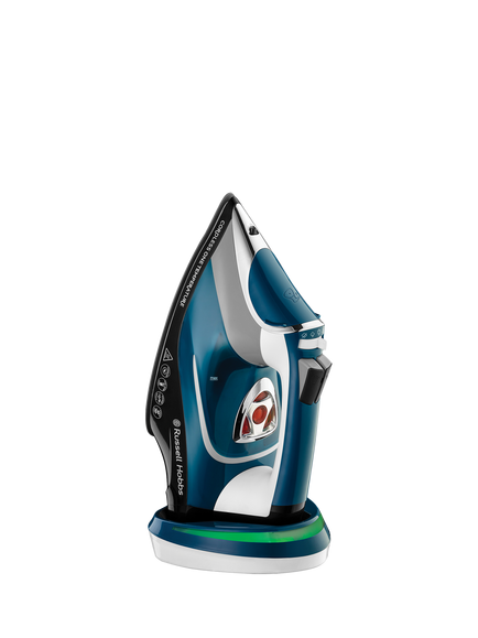 Russell Hobbs Cordless One Temperature Iron, Blue, Blue