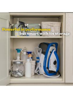 Russell Hobbs Steam Power Series 2 Iron, Blue - view 2, Blue