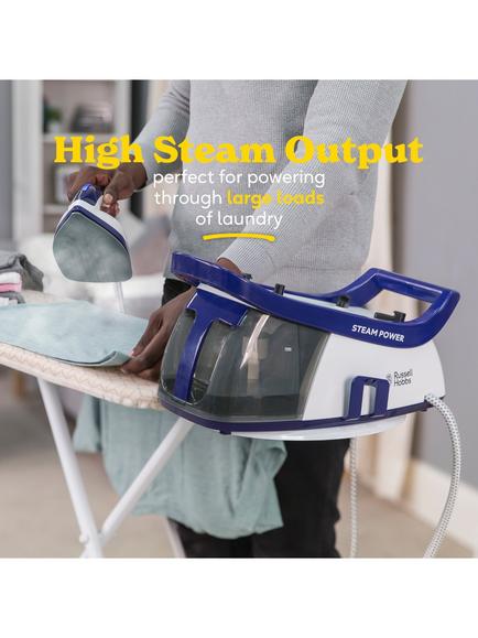 Russell Hobbs Steam Power Series 3 Iron, Purple - view 2, Purple