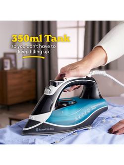 Russell Hobbs SupremeSteam Ultra Iron, Green - view 2, Green