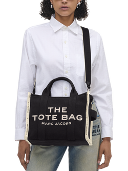 Marc Jacobs Jacquard The Medium Tote Bag - view 2, Black