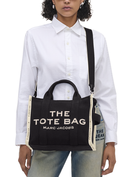 Marc Jacobs Jacquard The Medium Tote Bag - view 2, Black