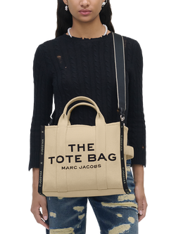 Marc Jacobs Jacquard The Medium Tote Bag - view 2, Warm Sand