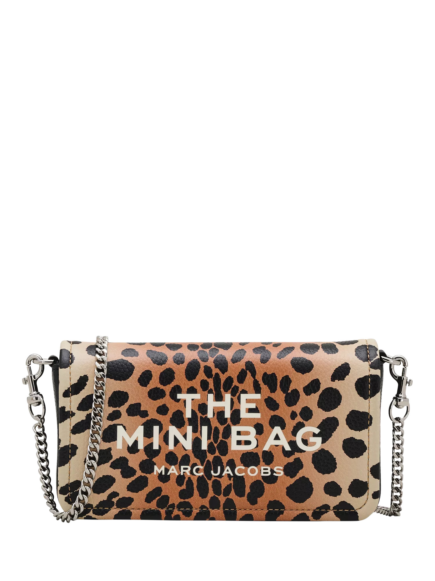 Marc Jacobs Cheetah Leather The Mini Bag, Black Multi