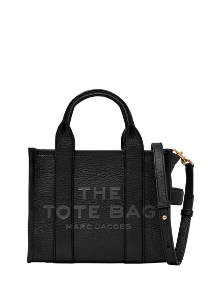Marc Jacobs Leather The Small Tote Bag, Black
