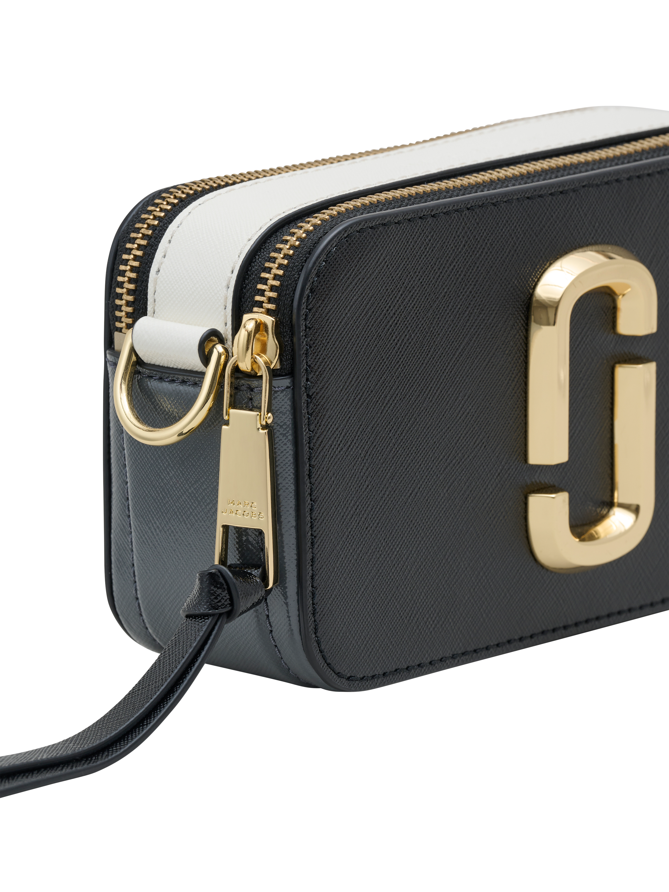 Product image 4 of 8, which shows Marc Jacobs Leather Snapshot Crossbody Bag, Black/Multi