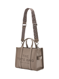 Marc Jacobs Logo Webbing Strap, Black/Silver, Cement Multi