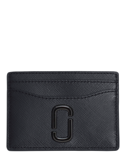 Marc Jacobs Leather The Utility Snapshot Card Case, Black, Black