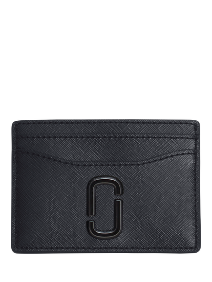 Marc Jacobs Leather The Utility Snapshot Card Case, Black, Black