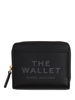 Marc Jacobs Leather The Mini Wallet, Black