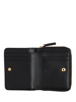 Marc Jacobs Leather The Mini Wallet - view 2, Black