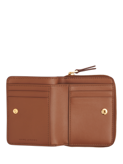 Marc Jacobs Leather The Mini Wallet - view 2, Argan Oil