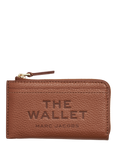 Marc Jacobs Leather The Zip Around Wallet, Black, Argan Oil