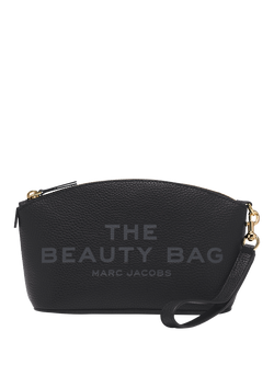 Marc Jacobs Leather The Beauty Bag, Black