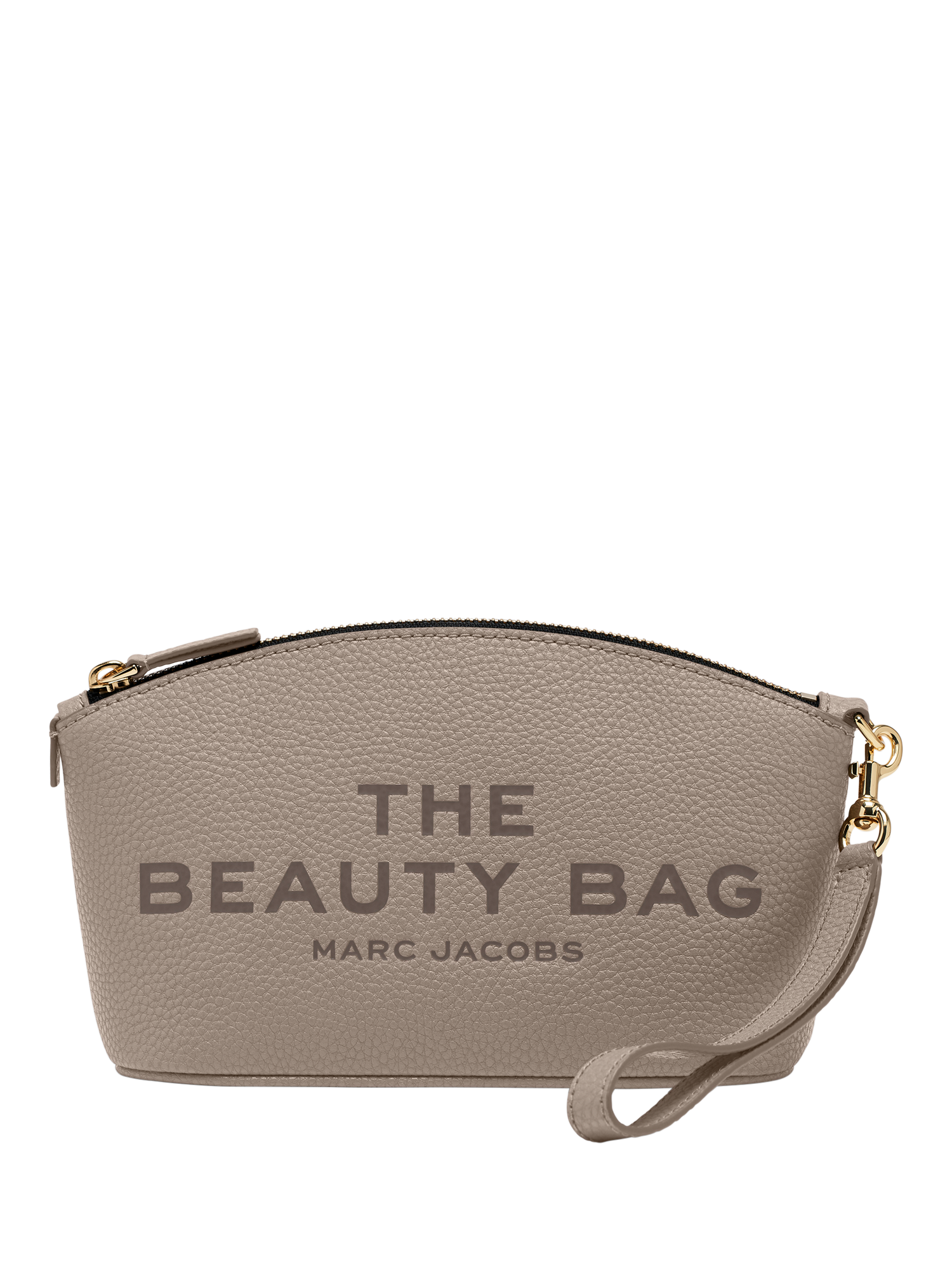Product image 1 of 5, which shows Marc Jacobs Leather The Beauty Bag, Cement