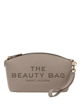 Marc Jacobs Leather The Beauty Bag, Cement