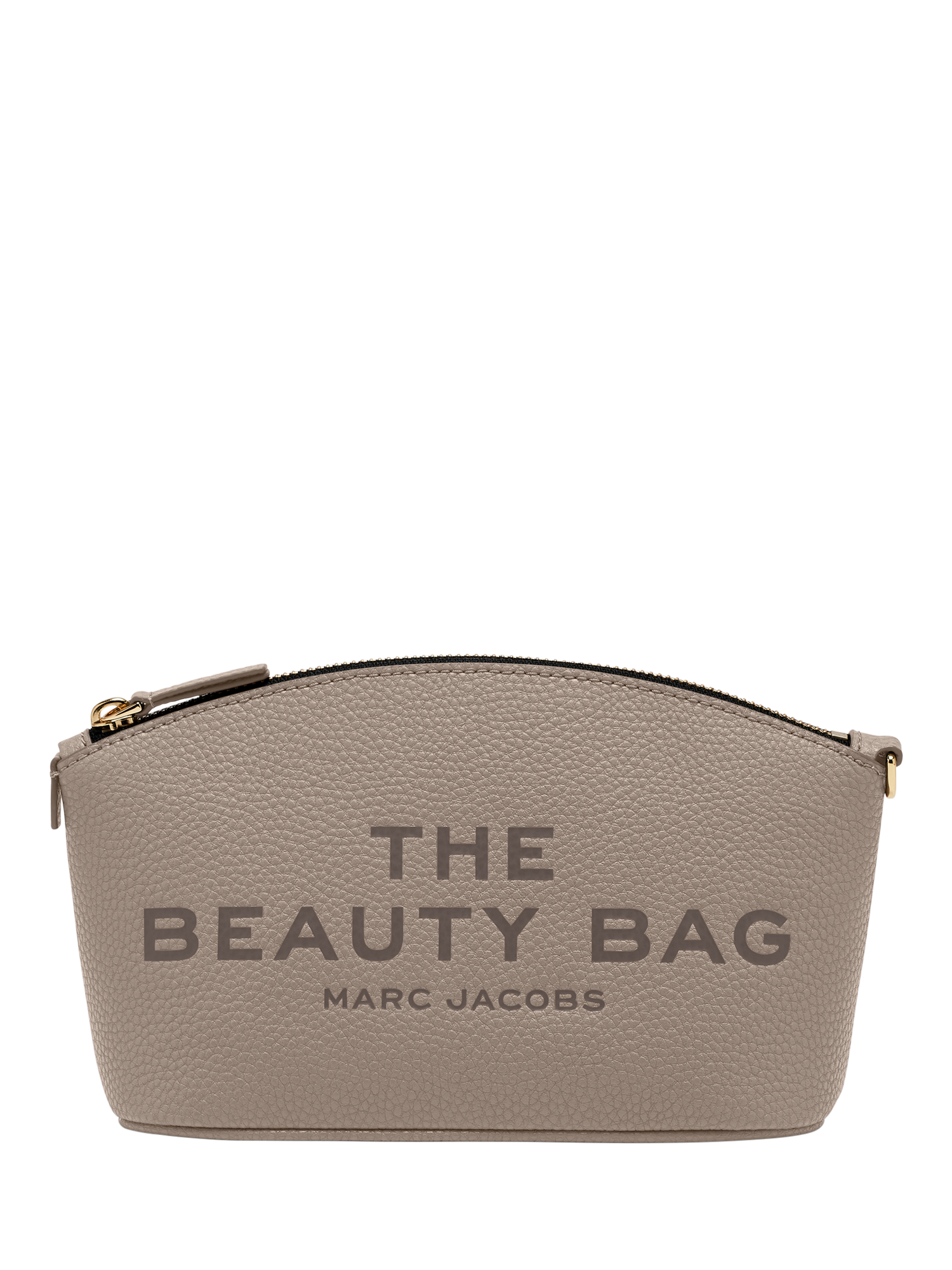 Product image 5 of 5, which shows Marc Jacobs Leather The Beauty Bag, Cement