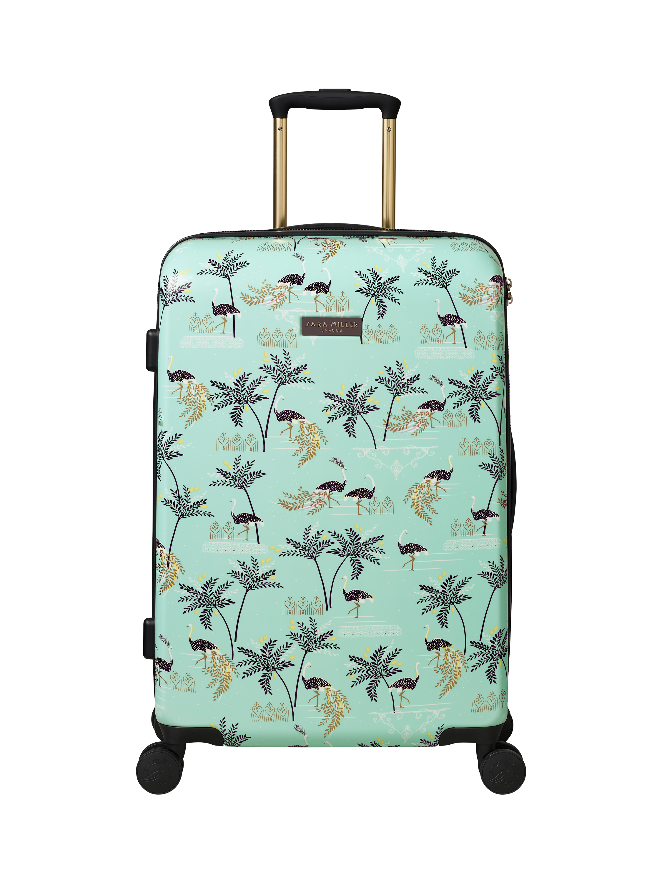 Sara Miller Ostrich 67cm 4-Wheel Medium Suitcase