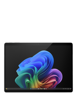 Microsoft Surface Pro, Copilot+ PC, C10 Snapdragon X Plus Processor, 16GB RAM, 256GB SSD, 13" PixelSense Flow Display, Platinum, Platinum