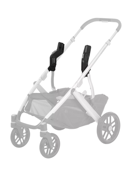UPPAbaby Vista and Cruz Car Seat Adaptors, Black - view 2, Black