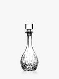 John Lewis Paloma Opera Crystal Glass Tall Decanter, 900ml, Clear